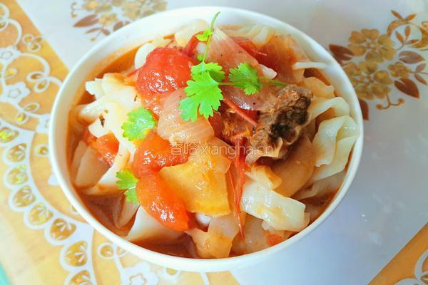番茄牛腩面的做法图解6