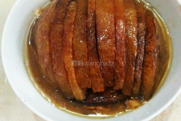 素菜扣肉