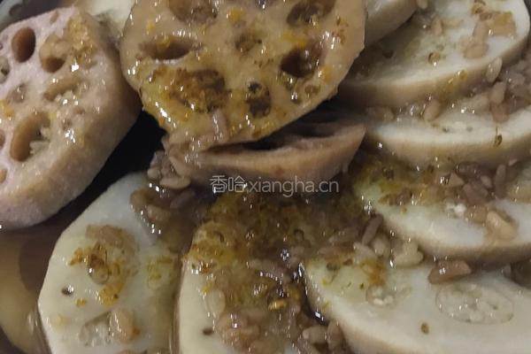 桂花糯米藕的做法图解4