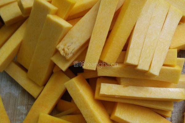 豆沙馅南瓜饼的做法图解1