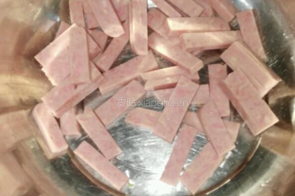 火腿卷的做法图解4