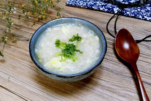 白玉菇疙瘩汤的做法图解10