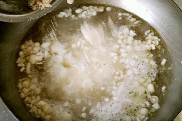 白玉菇疙瘩汤的做法图解7