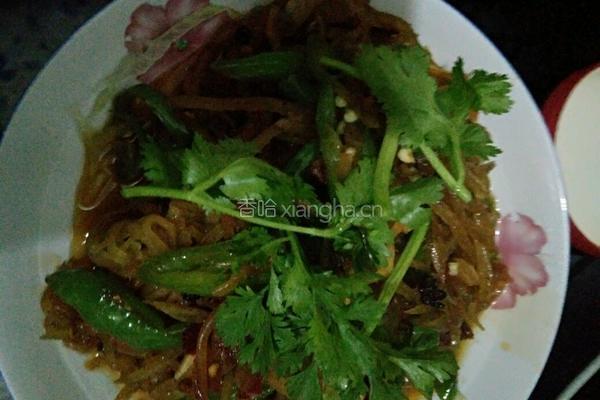 酸辣西瓜丝的做法图解8