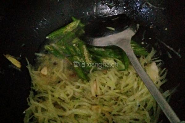 酸辣西瓜丝的做法图解6