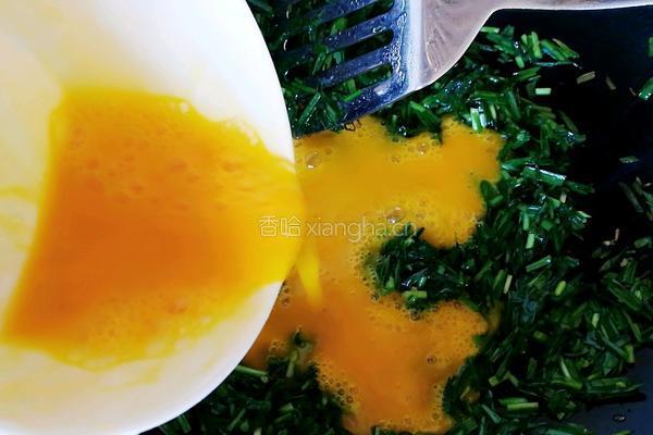 韭菜炒鸡蛋的做法图解6