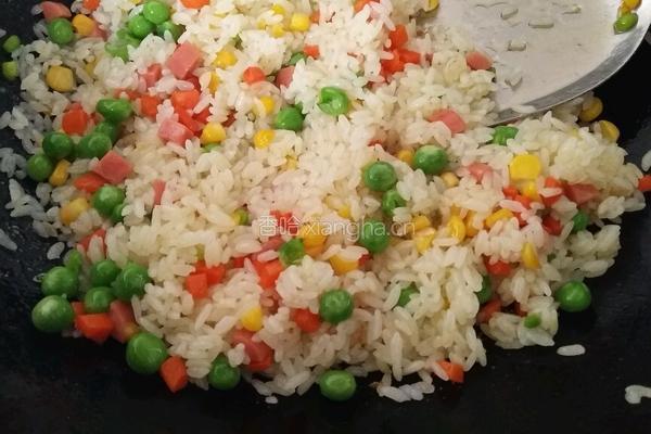田园炒饭的做法图解5