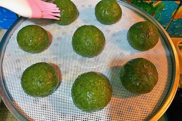 培根土豆泥青团的做法图解11
