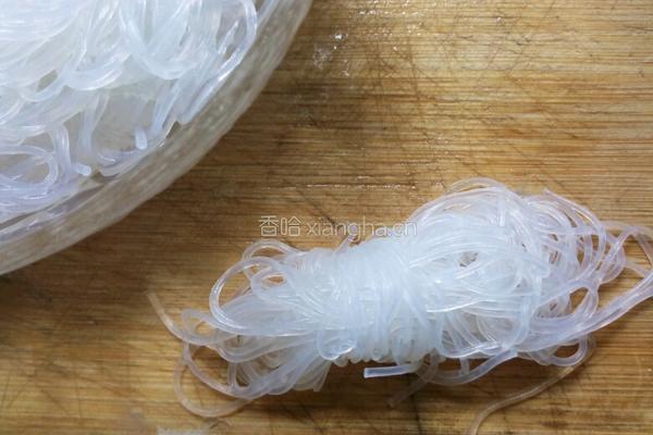 肉末粉丝团的做法图解4