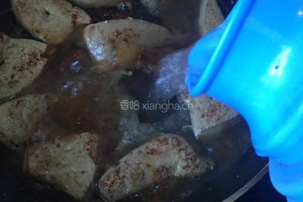 麻油猪肝汤的做法图解9