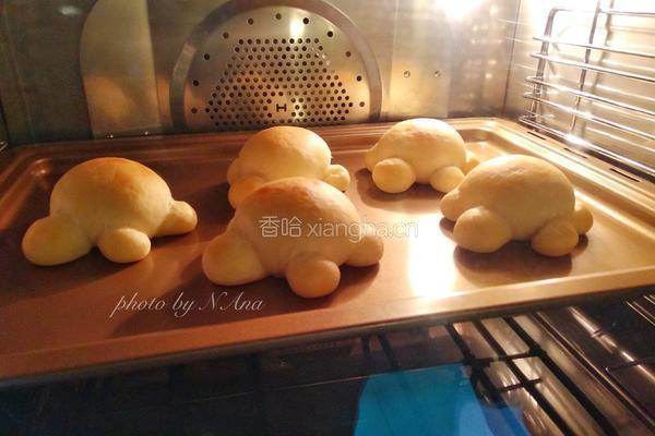 小乌龟面包的做法图解12