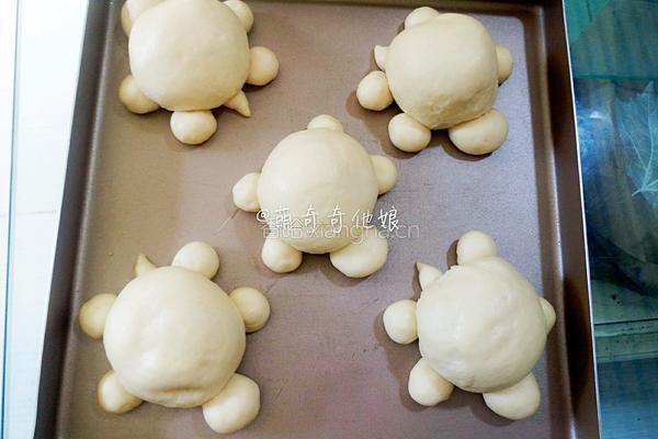 小乌龟面包的做法图解11