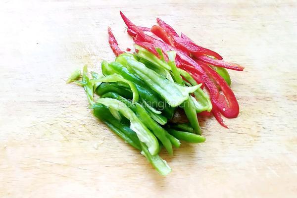 辣炒香干的做法图解3