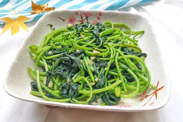 蒜蓉红薯叶的做法图解7