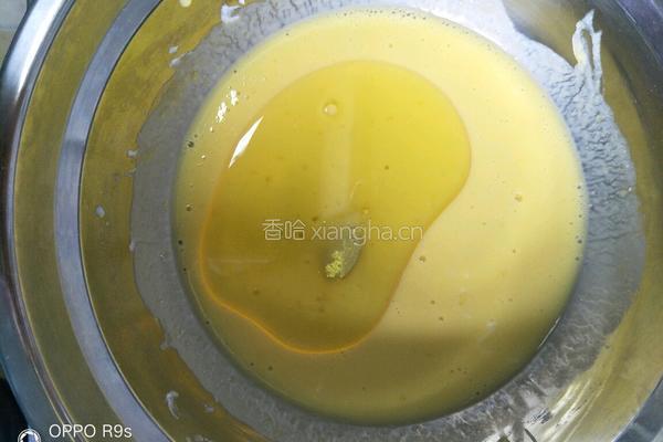 六寸戚风蛋糕的做法图解4