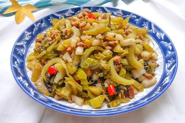 酸菜炒肉的做法图解6