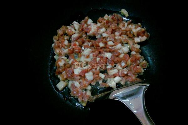 酸菜炒肉的做法图解3