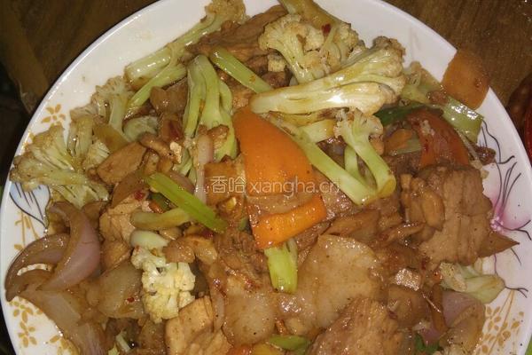 回锅猪后腿肉的做法图解11