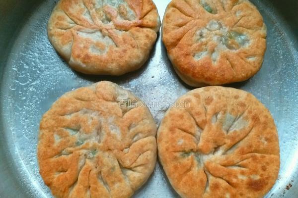 香葱猪肉馅全麦肉饼的做法图解14