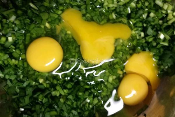 韭菜饼的做法图解2