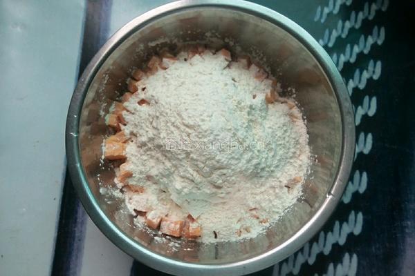红薯饼的做法图解3