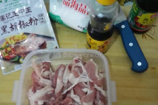 煎五花肉的做法图解2