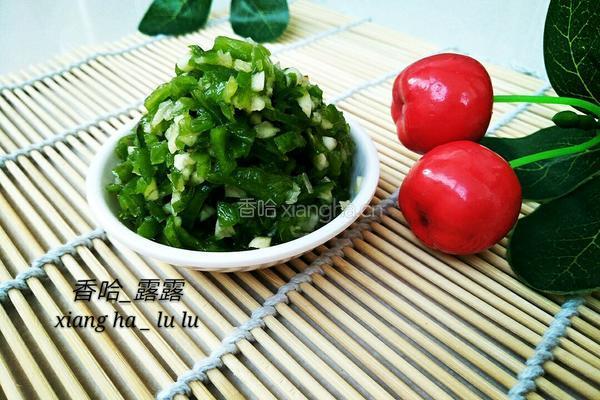 青椒配蒜头的做法图解10