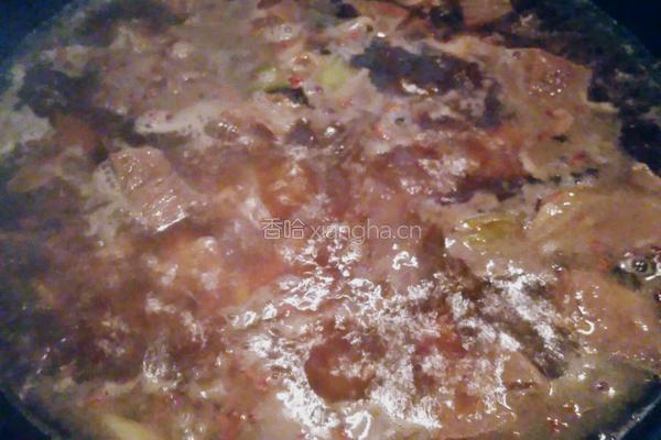 西红柿土豆炖牛肉的做法图解13