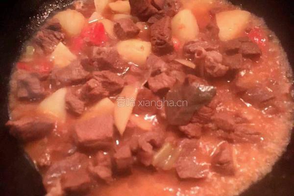 西红柿土豆炖牛肉的做法图解19