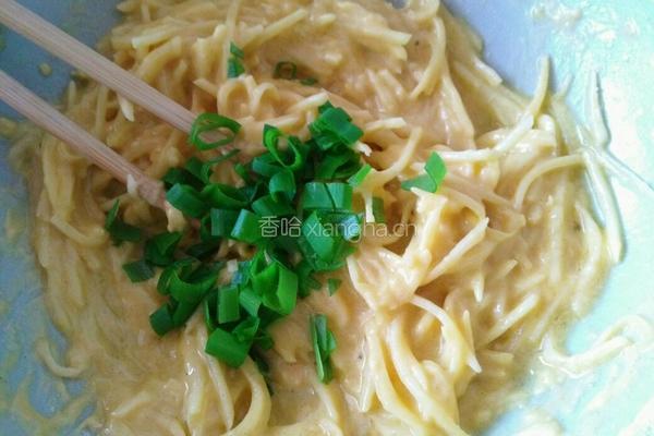 香煎土豆丝鸡蛋饼的做法图解5