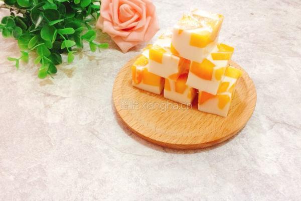 芒果牛奶冻的做法图解8