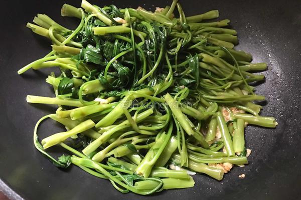 蒜香空心菜的做法图解7