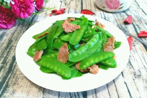 荷兰豆炒牛肉的做法图解8