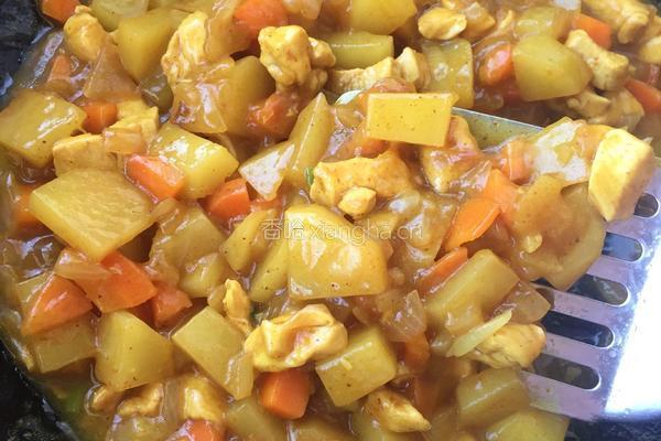 咖喱鸡肉饭的做法图解4