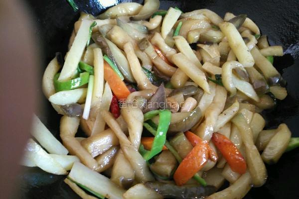 鱼香茄条的做法图解7