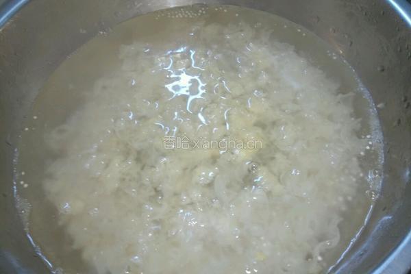 雪耳糖水的做法图解4