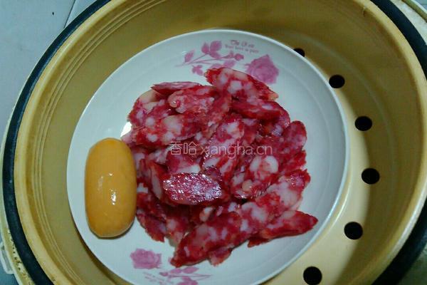 腊肠炒青瓜的做法图解3