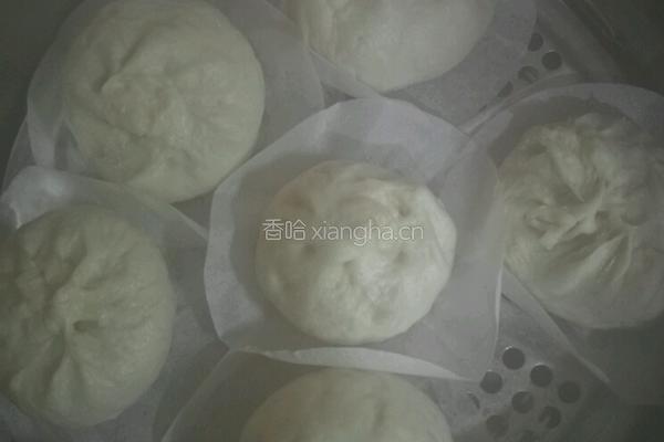 瘦肉青菜包子的做法图解3