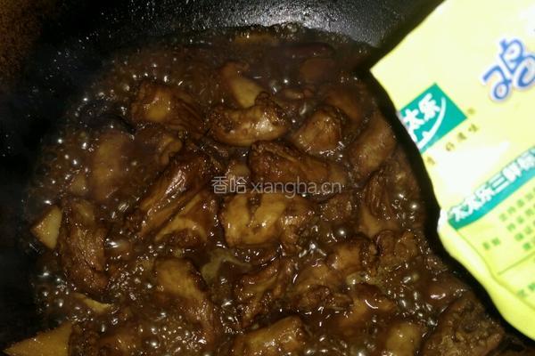 红烧鸡脖的做法图解6