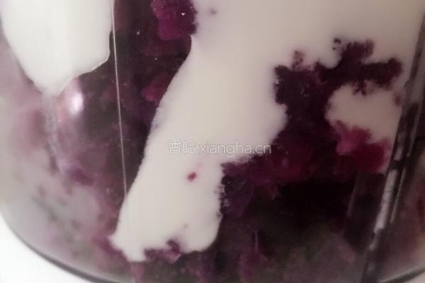 紫薯奶昔的做法图解6
