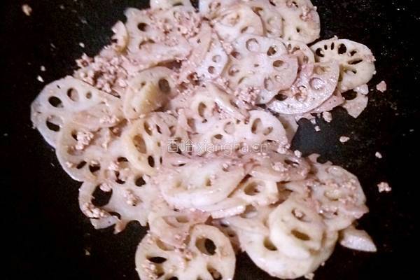 肉末拌藕片的做法图解8