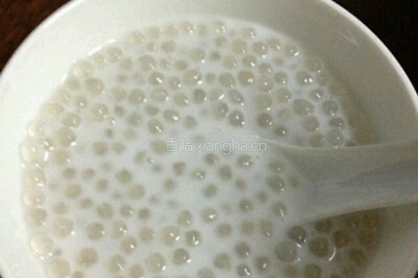 椰奶西米露