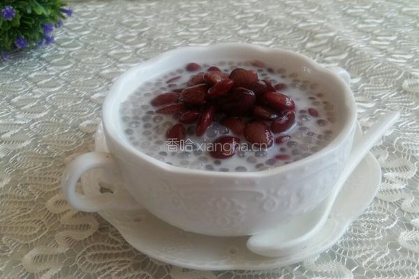 椰奶红豆西米露的做法图解7