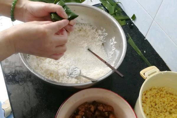 绿豆肉香棕的做法图解15
