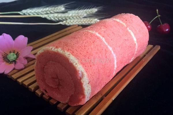 红丝绒条纹蛋糕卷的做法图解18