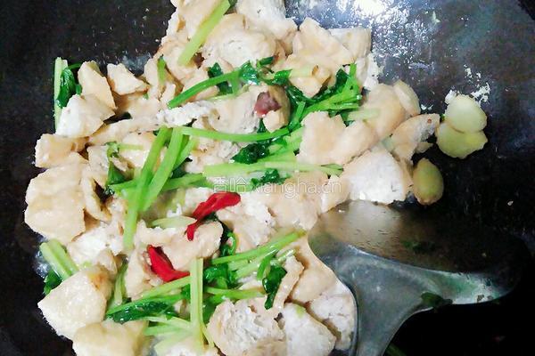 香芹豆泡肉丝的做法图解8