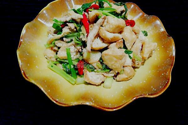 香芹豆泡肉丝的做法图解11