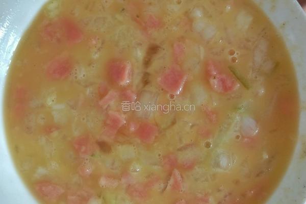 洋葱火腿鸡蛋饼的做法图解5