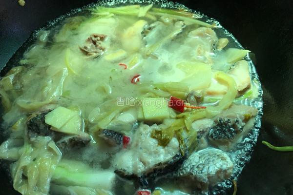 水煮酸菜鱼的做法图解6