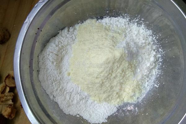 紫薯糯米糍的做法图解1
